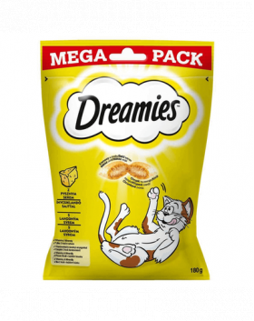 DREAMIES Mega Pack 4 x 180 g recompense pisici cu branza delicioasa