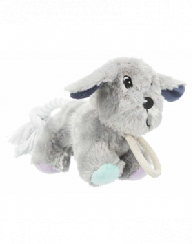 TRIXIE Junior Jucărie câine de pluș cu frânghie 24 cm