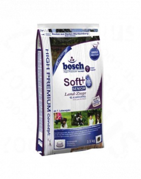 BOSCH Soft Senior Hrana uscata cu carne de capra si cartofi pentru cainii senior 12,5 kg