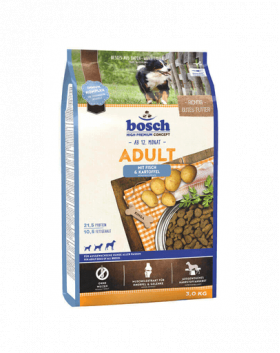 BOSCH Adult pește și cartofi (Fisch &amp; Potatoes) 3 kg