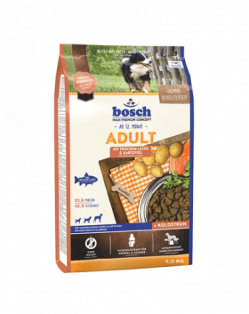 BOSCH Adult hrana uscata caini adulti, cu somon si cartofi 3 kg