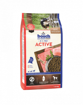 BOSCH Active Hrana uscata pentru caini adulti activi, cu carne de pasare 1 kg