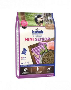 BOSCH Mini Senior Hrana uscata caini seniori de talie mica 2,5 kg