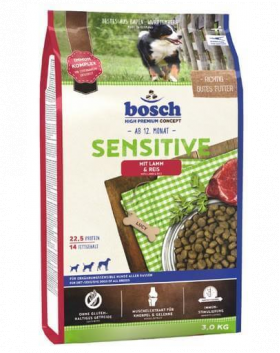 BOSCH Sensitive miel și orez 3 kg