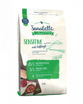 SANABELLE Sensitive - cu pasăre 2 kg