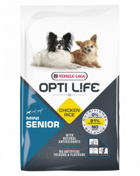 VERSELE-LAGA Opti Life Senior Mini hrana uscata pentru caini seniori de talie mica 7,5 kg