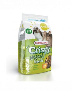 VERSELE-LAGA Prestige Crispy Muesli Hrana completa pentru iepuri miniaturali 1 kg