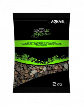 AQUAEL Pietriș natural multicolor 5-10 mm 2 kg