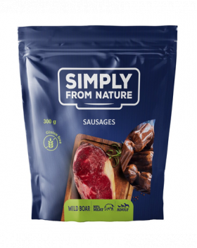 SIMPLY FROM NATURE Cârnăciori cu mistreț 300 g