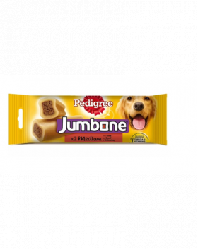 PEDIGREE Jumbone cu vită pentru câini de talie medie 12 x 180 gr