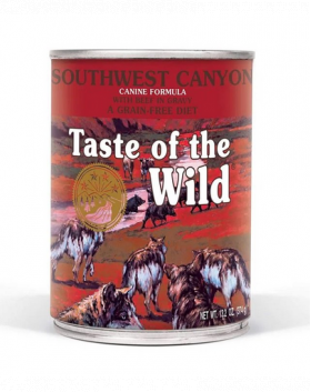 TASTE OF THE WILD Southwest Canyon Hrana umeda caini adulti, cu vita 390 g