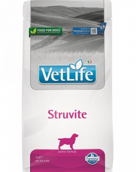 FARMINA Vet Life Dog Struvite 2 kg Hrana pentru caini cu urolitiaza struvită