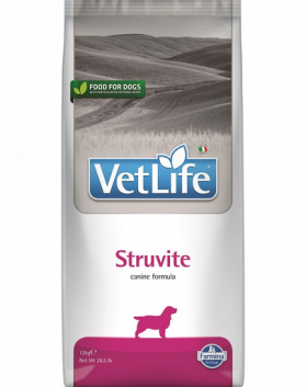 FARMINA Vet Life Dog Struvite 12 kg Sac hrana pentru caini cu calculi de struvita