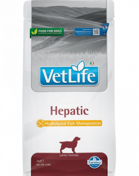 FARMINA Vet Life Dog Hepatic Hrana uscapa pentru caini cu afectiuni hepatice 2 kg