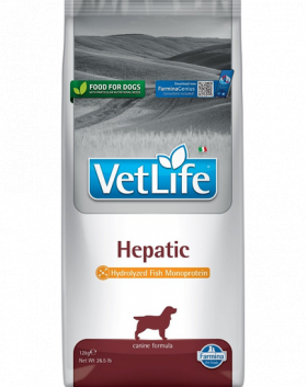 FARMINA Vet Life Dog Hepatic 12 kg Hrana pentru caini cu insuficienta hepatica