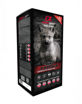 ALPHA SPIRIT Hrana uscata si moale pentru catelusi 9 kg