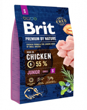 BRIT Premium By Nature Junior Small S 3 kg