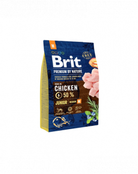 BRIT Premium By Nature Junior Medium M 3 kg