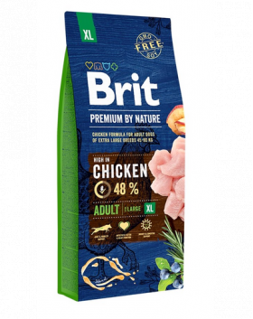 BRIT Premium By Nature Adult Extra Large XL Hrana uscata pentru caini adulti de talie foarte mare 15 kg