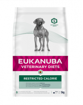 EUKANUBA Veterinary Diets Restricted Calories Adult All Breeds Hrana caini adulti dieta veterinara 5 kg