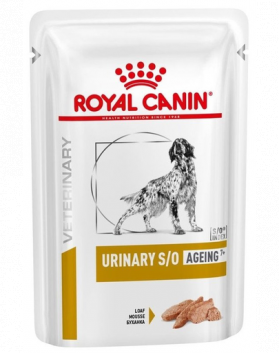 ROYAL CANIN Urinary S/O Ageing +7 12 x 85 g hrana dietetica umeda pentru caini adulti peste 7 ani cu afectiuni ale tractului urinar inferior