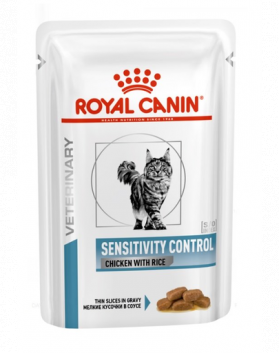 ROYAL CANIN Cat Sensitivity cu pui si orez 12 x 85 g hrana umeda dietetica pentru pisici adulte care prezinta reactii alimentare adverse