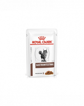 ROYAL CANIN Cat Gastro Intestinal 12 x 85 g hrana umeda dietetica pentru pisici cu afectiuni ale sistemului digestiv, cu diaree acuta si cronica