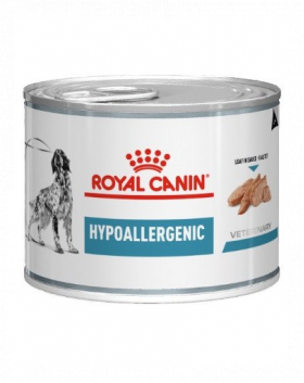 ROYAL CANIN Dog Hypoallergenic hrana umeda caini adulti cu reactii adverse la alimente 200 g