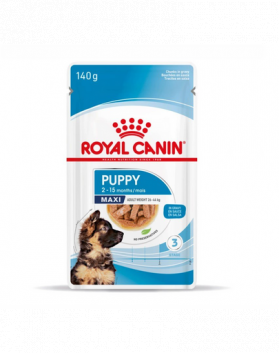 Royal Canin Maxi Puppy hrana umeda caine junior, 10 x 140 g