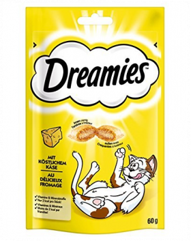 DREAMIES cu brânză 60 g x6