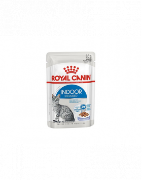 ROYAL CANIN Indoor Sterilised în aspic 12 x 85 g