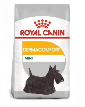 Royal Canin Mini Dermacomfort hrana uscata caine pentru prevenirea iritatiilor pielii, 1 kg