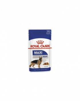 Royal Canin Maxi Adult Hrana Umeda Caine talie mare 10x140 g