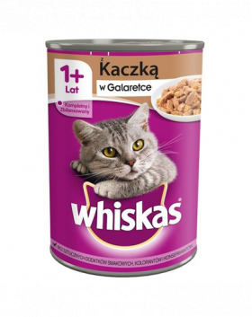 WHISKAS Rata in aspic, conserve hrana pisica 24 x 400 g