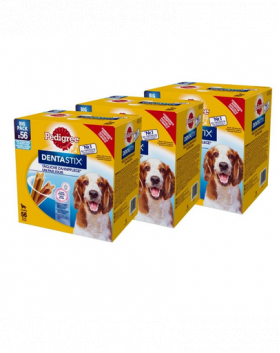 PEDIGREE Dentastix recompene caini talie medie 24x180 g