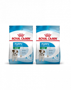 ROYAL CANIN Mini Puppy hrana uscata pentru catei intre 2 si 10 luni rase mici 16 kg (2 x 8 kg)