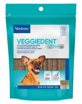 VIRBAC Veggiedent Fresh XS (