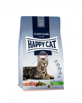 HAPPY CAT Culinary hrana uscata pentru pisici adulte, cu somon Atlantic 10 kg