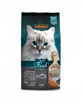 LEONARDO Adult Ocean Fish &amp; Rice hrana uscata pisici adulte, cu peste si orez 7,5 kg