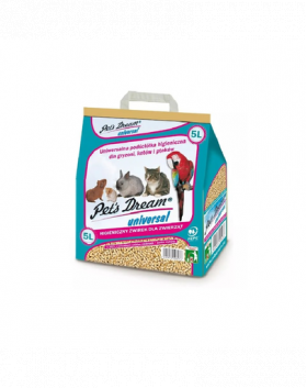 JRS Pet’s Dream Universal Asternut din lemn pentru animale de companie 5 L