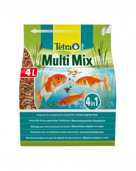 TETRA Pond Multi Mix hrana pentru pestii de iaz, 4 l