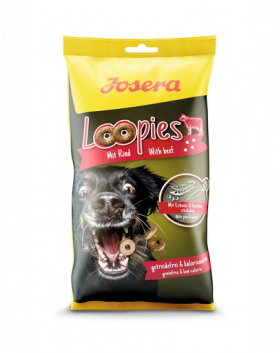 JOSERA Loopies recompense cu vita, pentru caini 150 g