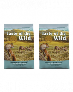 TASTE OF THE WILD Appalachian Valley hrana uscata caini adulti talie mica 24,4 kg (2 x 12,2 kg)