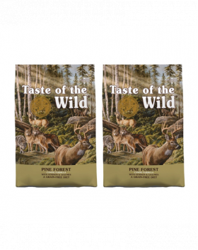 TASTE OF THE WILD Pine Forest hrana uscata caini si catei, cu vanat si legume 24,4 kg (2 x 12,2 kg)