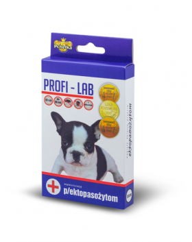 PCHEŁKA Profi-Lab Zgarda pentru caini Bulldog impotriva puricilor si capuselor 55 cm