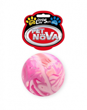 PET NOVA DOG LIFE STYLE Minge plutitoare pentru caini , dimensiune 6cm, multicolora, aroma de vanilie