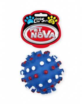 PET NOVA DOG LIFE STYLE Minge arici pentru caini, albastru, 8,5 cm