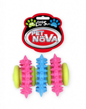 PET NOVA DOG LIFE STYLE Jucarie os superdental pentru caini, 7cm, aroma de menta