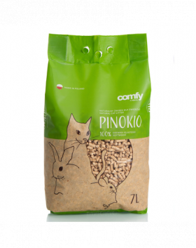 COMFY Pinokio peleti din lemn pentru litiere 21 L (3x7 L)