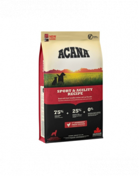 ACANA Sport &amp; Agility hrana uscata pentru caini activi, foarte activi 11.4 kg